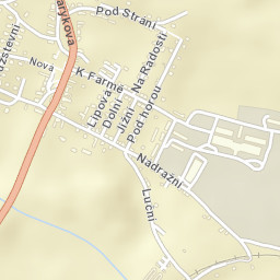 Kačice Street Map