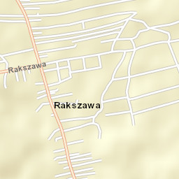 Rakszawa Street Map