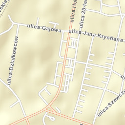 Lędziny Street Map