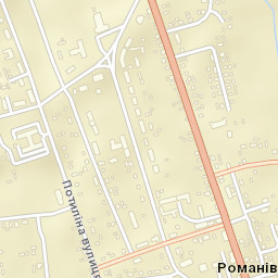 Romaniv Street Map