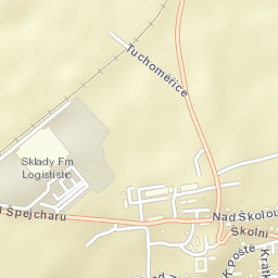 Tuchoměřice Street Map