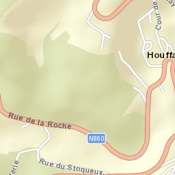 Houffalize Street Map
