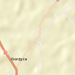 Gorzyce Street Map
