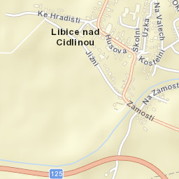 Libice nad Cidlinou Street Map