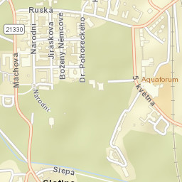 Františkovy Lázně Street Map