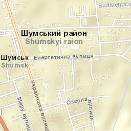 Shumsk Street Map