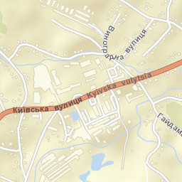 Obukhivs’ka Mis’krada Street Map