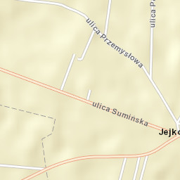 Jejkowice Street Map