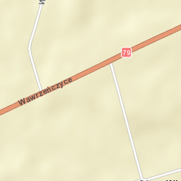Wawrzeńczyce Street Map