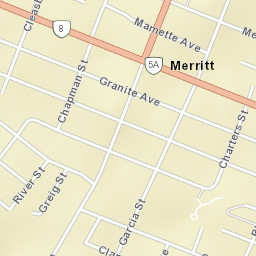 Merritt Street Map