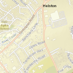 Helston Street Map