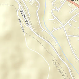 Karlovice Street Map