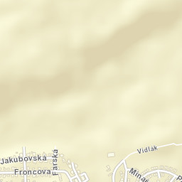 Hostavice Street Map