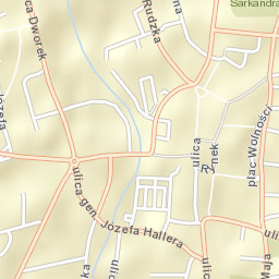 Rybnik Street Map