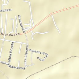 Rząska Street Map