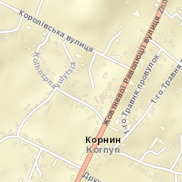Kornyn Street Map