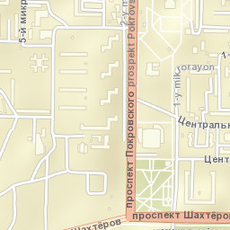 Krasnokamensk Street Map