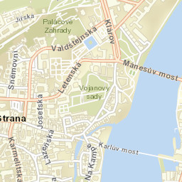 Malá Strana Street Map