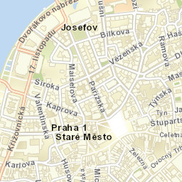 Prague Street Map