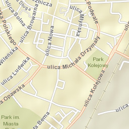 Racibórz Street Map