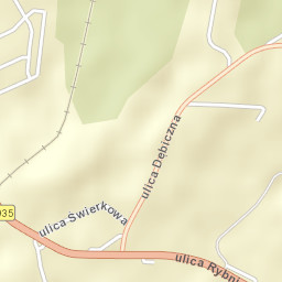 Powiat raciborski Street Map