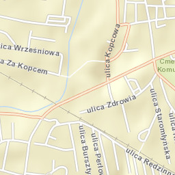 Bieruń Street Map