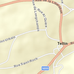 Tellin Street Map