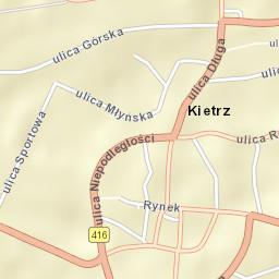 Kietrz Street Map