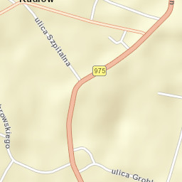 Radłów Street Map