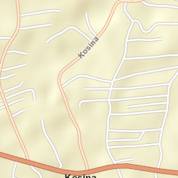 Kosina Street Map