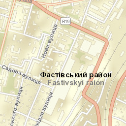 Fastiv Street Map