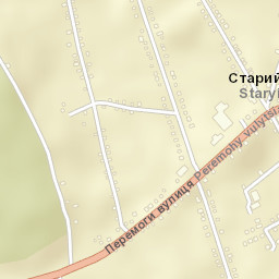 Staryy Saltiv Street Map