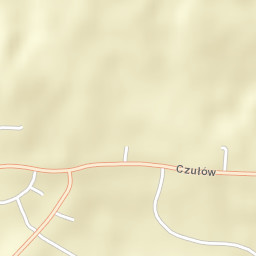 Czułów Street Map
