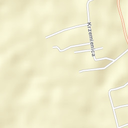 Krzemienica Street Map