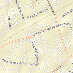 Dębica Street Map