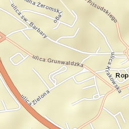 Ropczyce Street Map