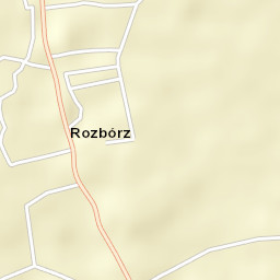 Rozbórz Street Map