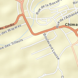 Chimay Street Map