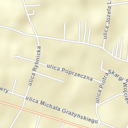 Jankowice Rybnickie Street Map