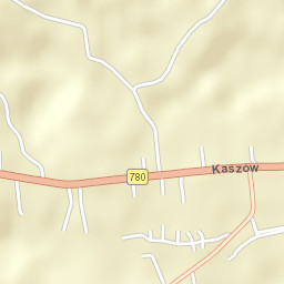 Kaszów Street Map