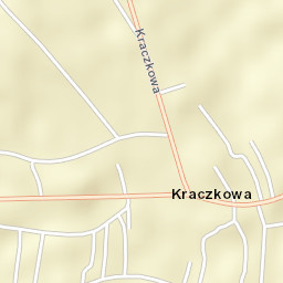 Kraczkowa Street Map