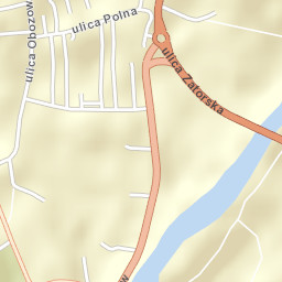 Oświęcim Street Map