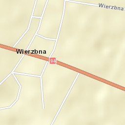 Wierzbna Street Map