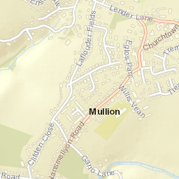 Mullion Street Map
