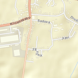 Dašice Street Map