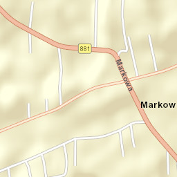 Markowa Street Map