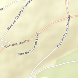 Daverdisse Street Map