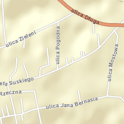 Włosienica Street Map