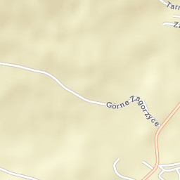 Zagórzyce Street Map