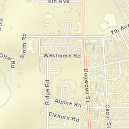 Campbell River Street Map